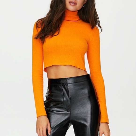 Wilfred Free Ribbed Turtleneck crop